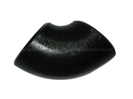 اتصالات زانویی لوله جوش لب به لب DN20 90 درجه ASTM A234 کربن بدون درز
