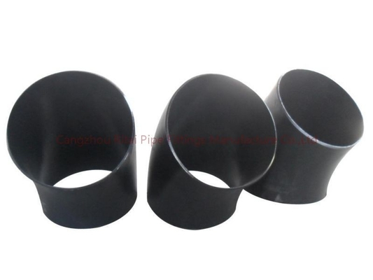 زانوهای اتصال لوله SGP XXS ASTM A234 WPB فورج بدون درز 45 درجه