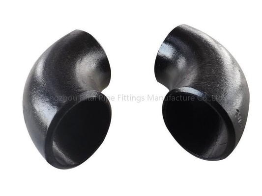 A234 ASME B16.9 Pipe Fitting Ebows LR STD Butt Welded 1.5D 90 Degree Carbon Steel Ebows