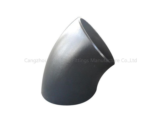 اتصالات لوله جوش لب به لب فولاد کربنی A420 WPI B16.9 45 درجه 6 Sch 40 90 درجه زانویی