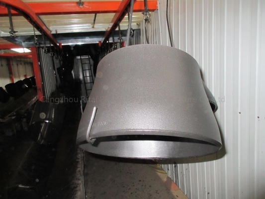 6 X 2 4 X 3 کاهش دهنده غیرعادی لوله سه راهی زانویی اتصالات فولاد کربنی متحدالمرکز