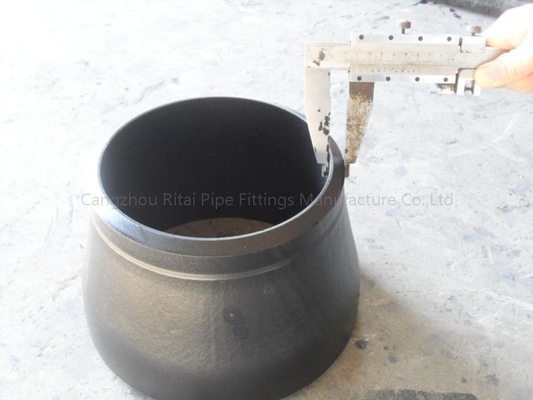 کاهش دهنده اتصالات لوله جوش لب به لب Concentric ANSI B16.9 ASTM A234WPB Ecc فولاد کربنی