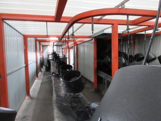 جوش لب به لب کاهش دهنده متحدالمرکز 12 X 6 6 X 2 زانو فولادی بدون درز ASME B16.9