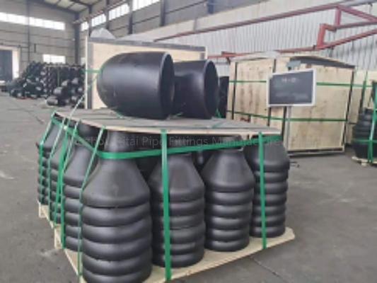 SCH 80 SCH 160 لوله کاهش دهنده اتصالات لوله فولادی کربنی با سایز بزرگ