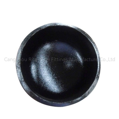 ANSI ASME B16.9 درپوش انتهای لوله 1 اینچی WPL6 , اتصالات لوله فولادی سیاه BW SGP