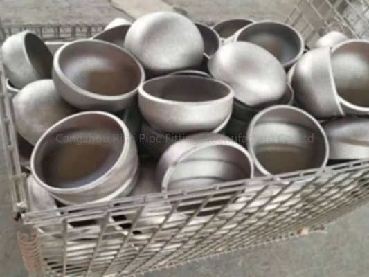 درپوش اتصالات لوله P235GH A420 2 اینچی کربن فولادی Sch 40 STD