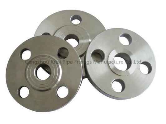 فلنج صفحه فولادی نوع FF استاندارد S235JR BS4504 EN1092 RF RT RTJ فولاد کربنی