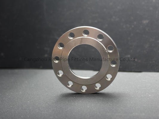 فلنج صفحه فولادی 6 اینچی PN6 ASME Forging Din A105 5K 10K مشکی
