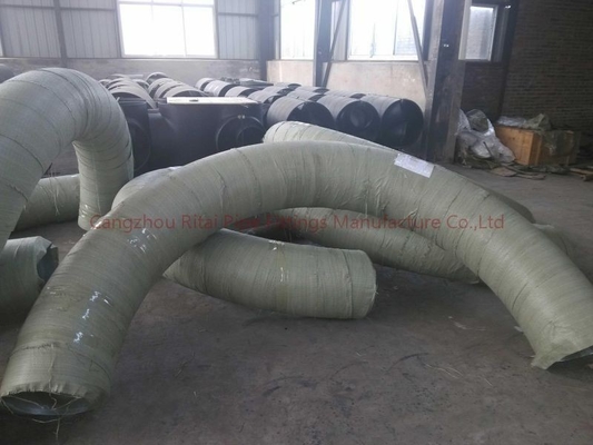 150mm 110mm Long Radius Bend 22.5 Degree 5D Gr. X70 24 اینچ X 0.438 اینچ CE