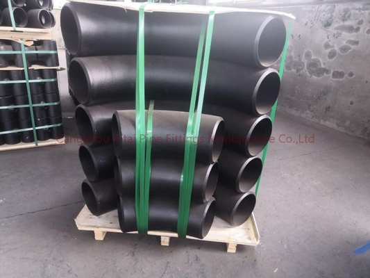 لوله JIS BW 3D خم می شود 4 اینچ 45 درجه SGP فلنج برای ساخت