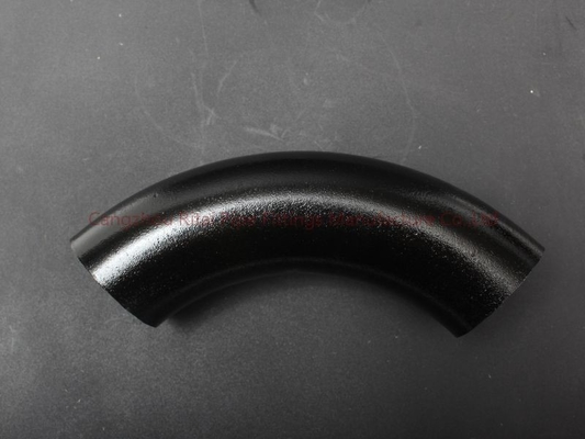 Sch40 Sch80 خم زانویی 90 درجه ASTM A105 کربن فولاد A53 106GR.B جوش