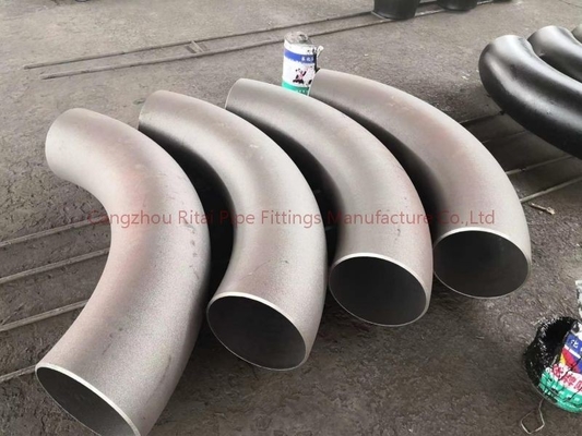 اتصالات لوله فولادی ASME B16.28 2D 5D 6D 8D 9D 10D 4 اینچ خم 90 درجه