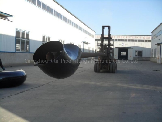 اتصالات لوله با قطر بزرگ MSS SP44 فولادی مشکی JIS B2220 XXS 48 اینچ STD