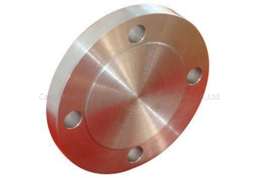 فلنج لوله فولادی 6 اینچی ASTM A105 کلاس 2500، فلنج کور گالوانیزه فورج RTJ