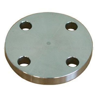 فلنج لوله فولادی 6 اینچی ASTM A105 کلاس 2500، فلنج کور گالوانیزه فورج RTJ