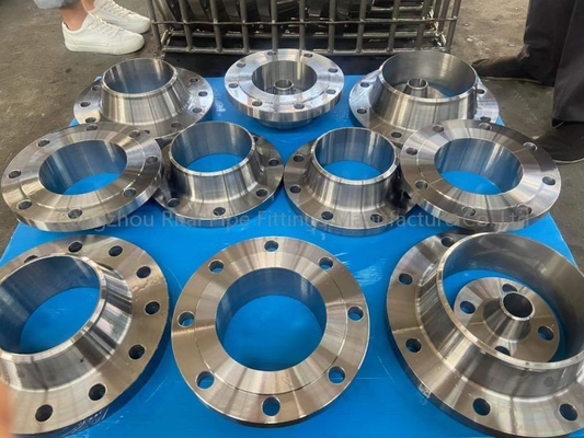 150LB فولاد فورج فلنج فولادی گردن جوش بلند ASTM A105 A105N صنعت شیر