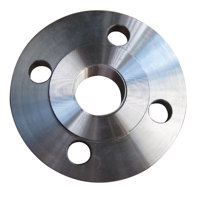 فلنج های صفحه فولادی کربنی A105 صورت برجسته PN10 روغنی EN1092-1