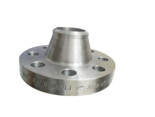 ASTM B16.5 300# فلنج جوشکاری صفحه فولادی کربنی فلنج صورت برجسته گردن جوشکاری روغنی