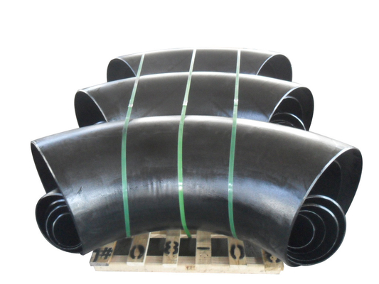 A234 WPB Large Pipe Ebows Sch 160 خم شعاع بلند 45 درجه CS برای اگزوز گاز