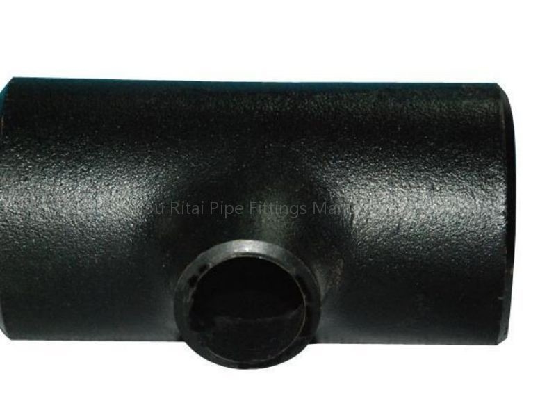 سه راهی کاهش دهنده لوله مشکی SGP DN1000 , سه راهی مساوی جوش لب به لب SCH 10 فولاد کربنی