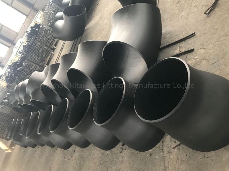 SCH 80 SCH 160 لوله کاهش دهنده اتصالات لوله فولادی کربنی با سایز بزرگ