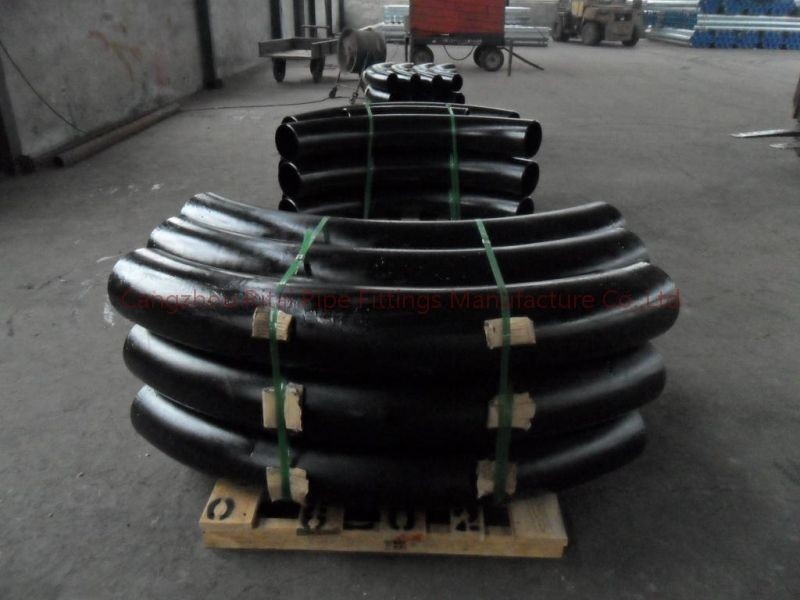 150mm 110mm Long Radius Bend 22.5 Degree 5D Gr. X70 24 اینچ X 0.438 اینچ CE