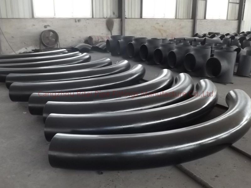 Sch 40 5D Pipe Bends LR API 5L Gr. بی درز BW فولاد ضد زنگ 90 درجه