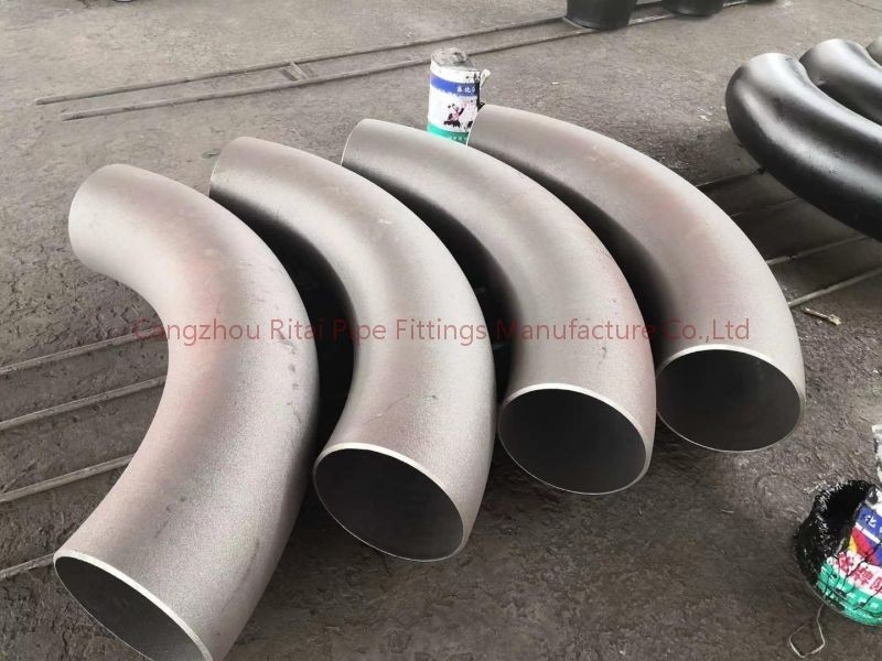 اتصالات لوله فولادی ASME B16.28 2D 5D 6D 8D 9D 10D 4 اینچ خم 90 درجه